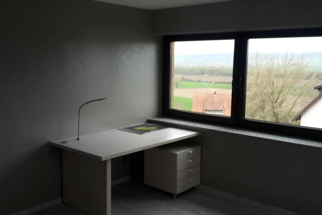 Ferienwohnung Weserblick Hessisch Oldendorf Esterno foto