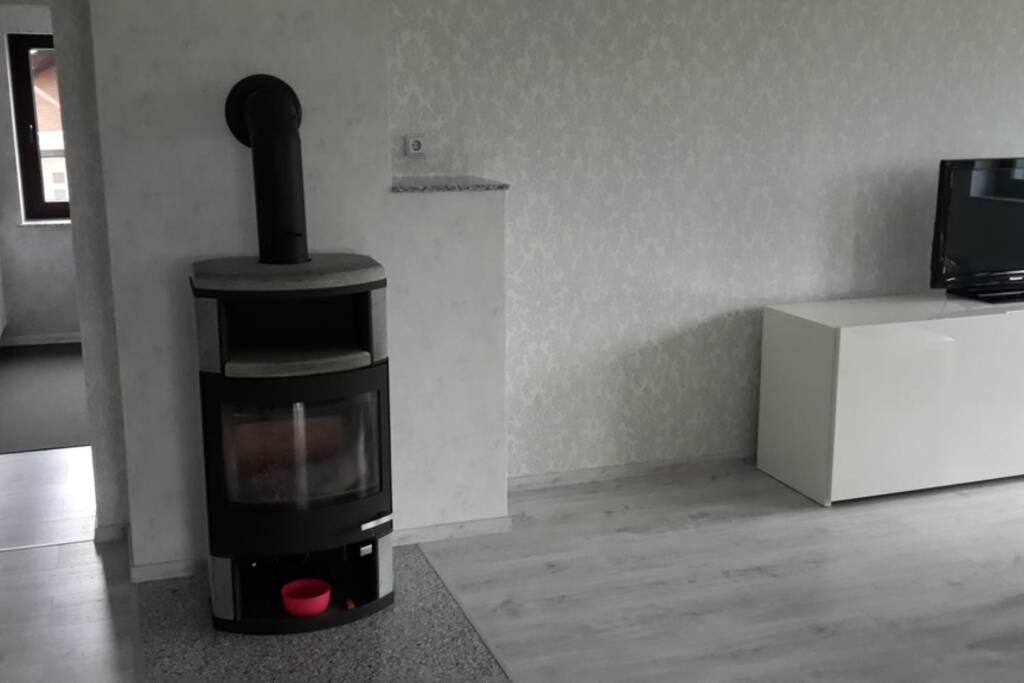 Ferienwohnung Weserblick Hessisch Oldendorf Esterno foto
